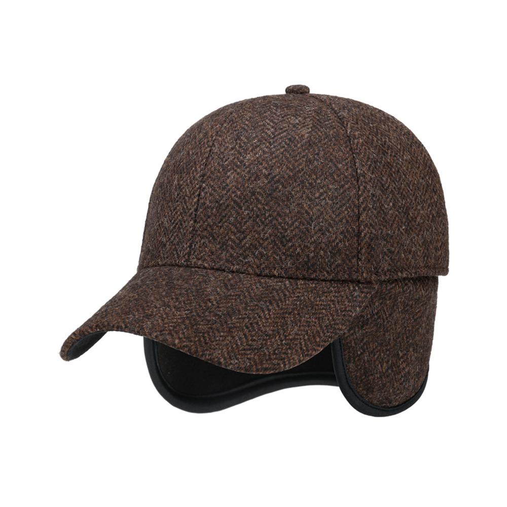 Lierys - Jerome Woll Earflaps - Flexfit - Brown