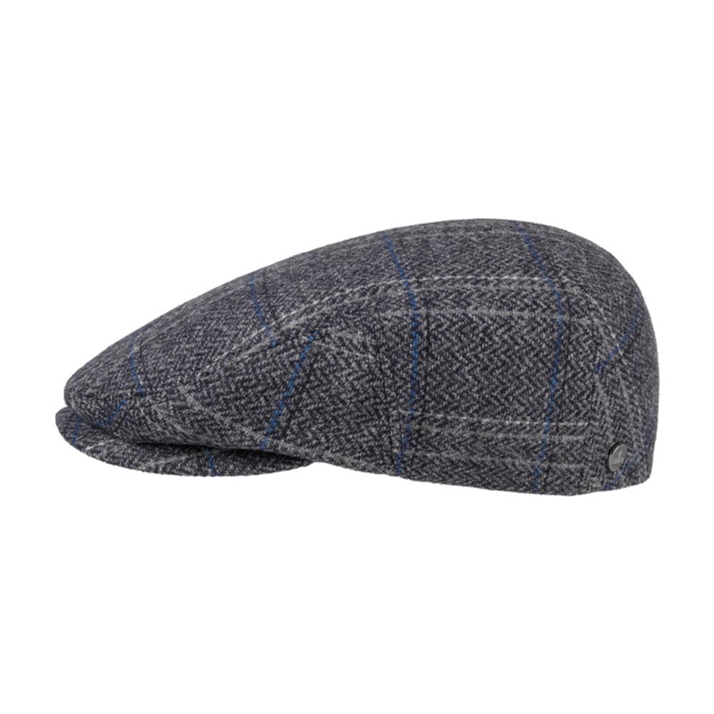 Lierys - Melico Driver Virgin Wool - Sixpence/Flat Cap - Grey