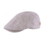 MJM Hats - Bang - Sixpence/Flat Cap - Beige