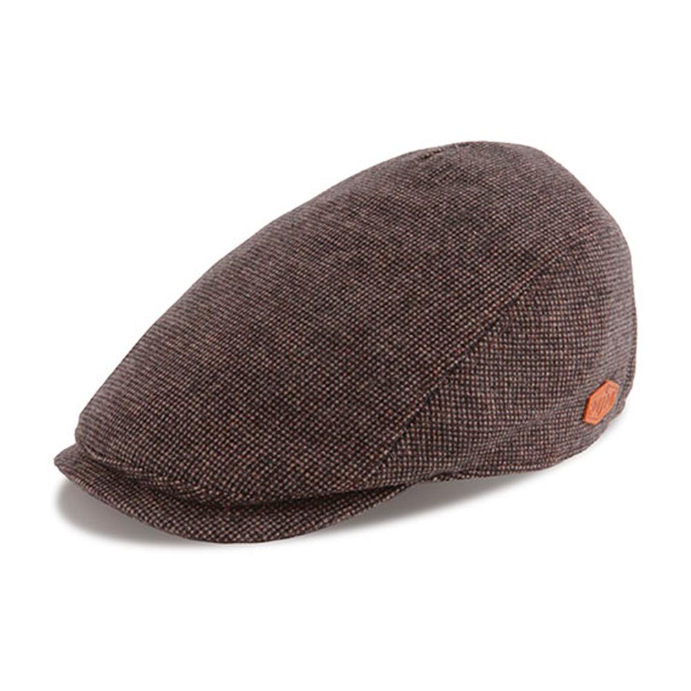MJM Hats - Bang - Sixpence/Flat Cap - Brown