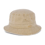 MJM Hats - Dyed Cotton Twill - Bucket Hat - Beige