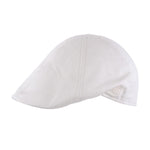 MJM Hats - Tiel 10186 - Sixpence/Flat Cap - Off White