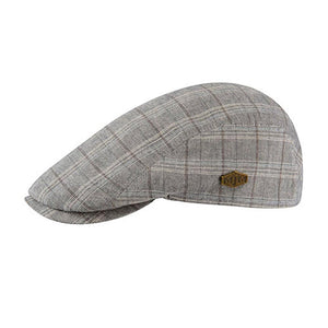 MJM Hats - Young - Sixpence/Flat Cap - Grey