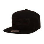 Mitchell & Ness - 2 Tone Label - Snapback - Black/Black