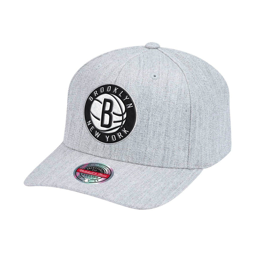 Mitchell & Ness - Brooklyn Nets Team Classic - Snapback - Grey/Black