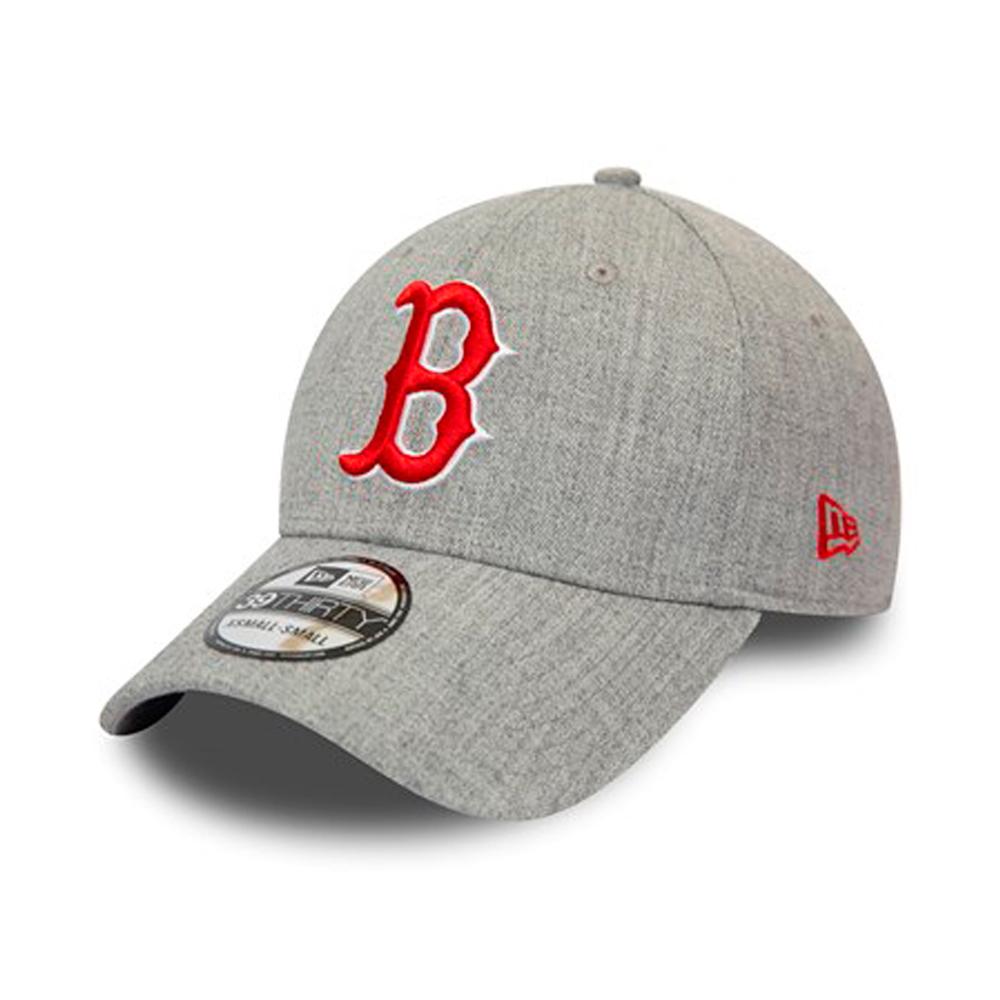 New Era - Boston Red Sox 39Thirty - Flexfit - Heather Grey