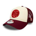 New Era - Circle Patch A Frame - Trucker/Snapback - Maroon/White