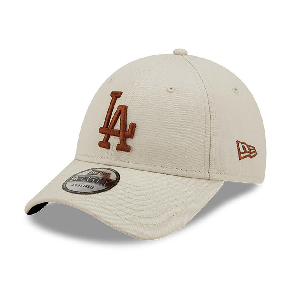 New Era - LA Dodgers 9Forty Essential - Adjustable - Cream/Brown