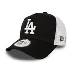 New Era - LA Dodgers Clean A Frame - Trucker/Snapback - Black/White