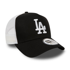 New Era - LA Dodgers Clean A Frame - Trucker/Snapback - Black/White