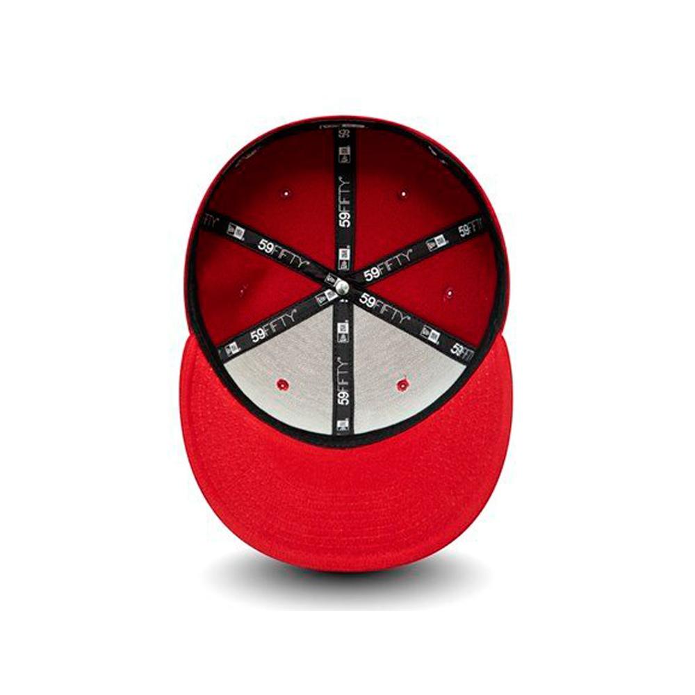 New Era - La Dodgers 59fifty Essential - Fitted - Red/Navy
