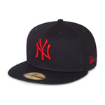 New Era - NY Yankees 59Fifty Essential - Fitted - Navy/Red