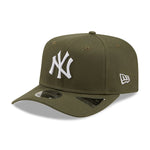 New Era - NY Yankees 9Fifty Stretch Snap - Snapback - Olive/White