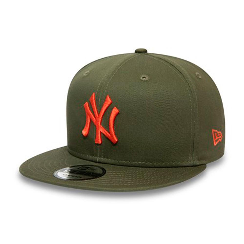 New Era - NY Yankees Essential 9Fifty - Snapback- Olive/Orange