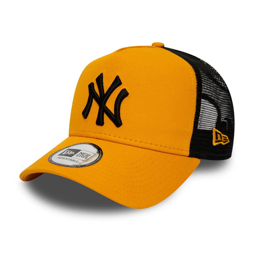 New Era - NY Yankees Essential A Frame Youth - Trucker/Snapback - Yellow/Black