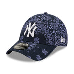 New Era - NY Yankees 9Forty Paisley Print - Adjustable - Black/Purple