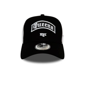 New Era - Queens NYC A Frame - Trucker/Snapback - Black/White