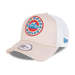 New Era - Race Patch A Frame - Trucker/Snapback - Beige/White