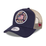 New Era - USA Flaf A Frame - Trucker/Snapback - Navy Blue/Beige