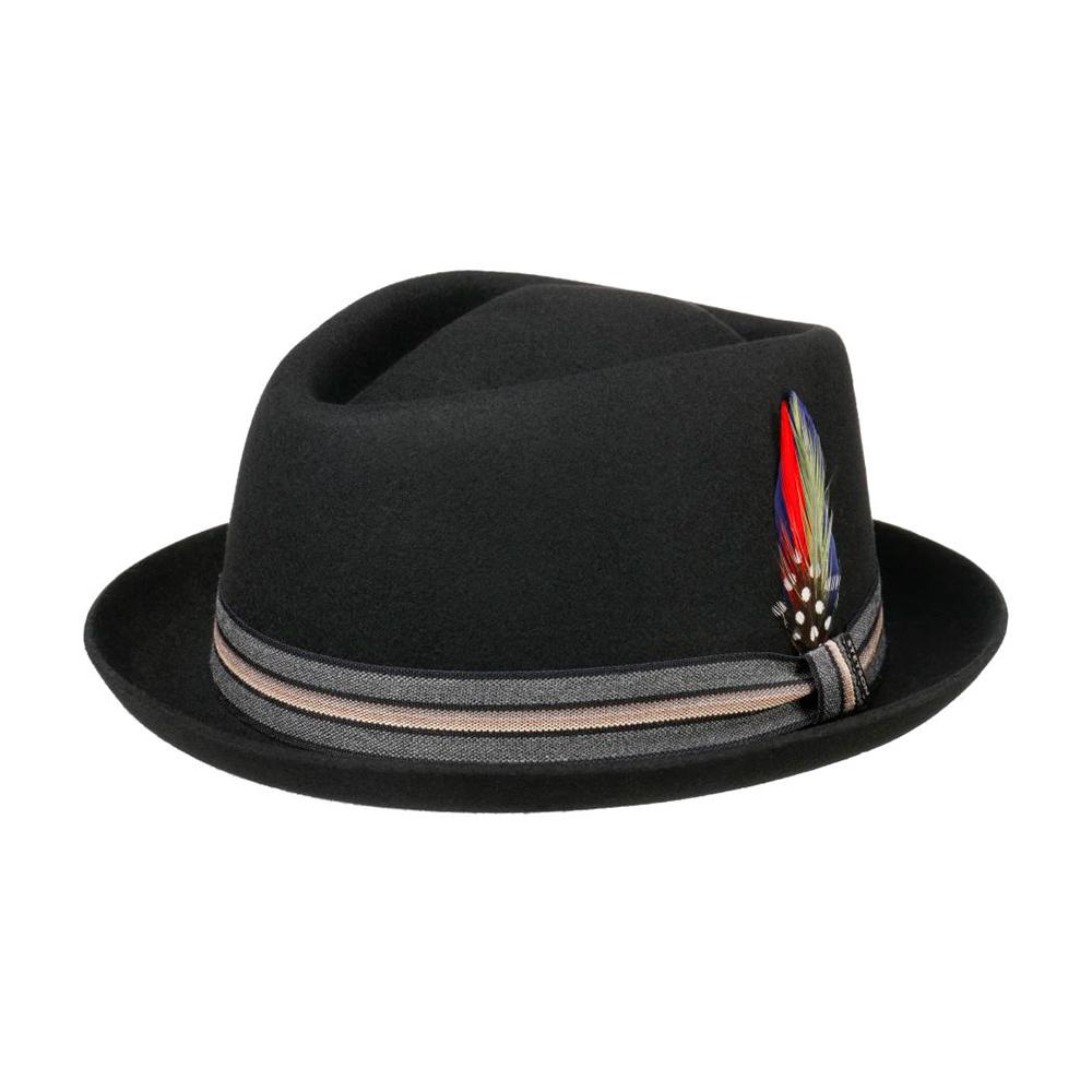 Stetson - Beloit Diamond Wool Hat - Fedora - Black