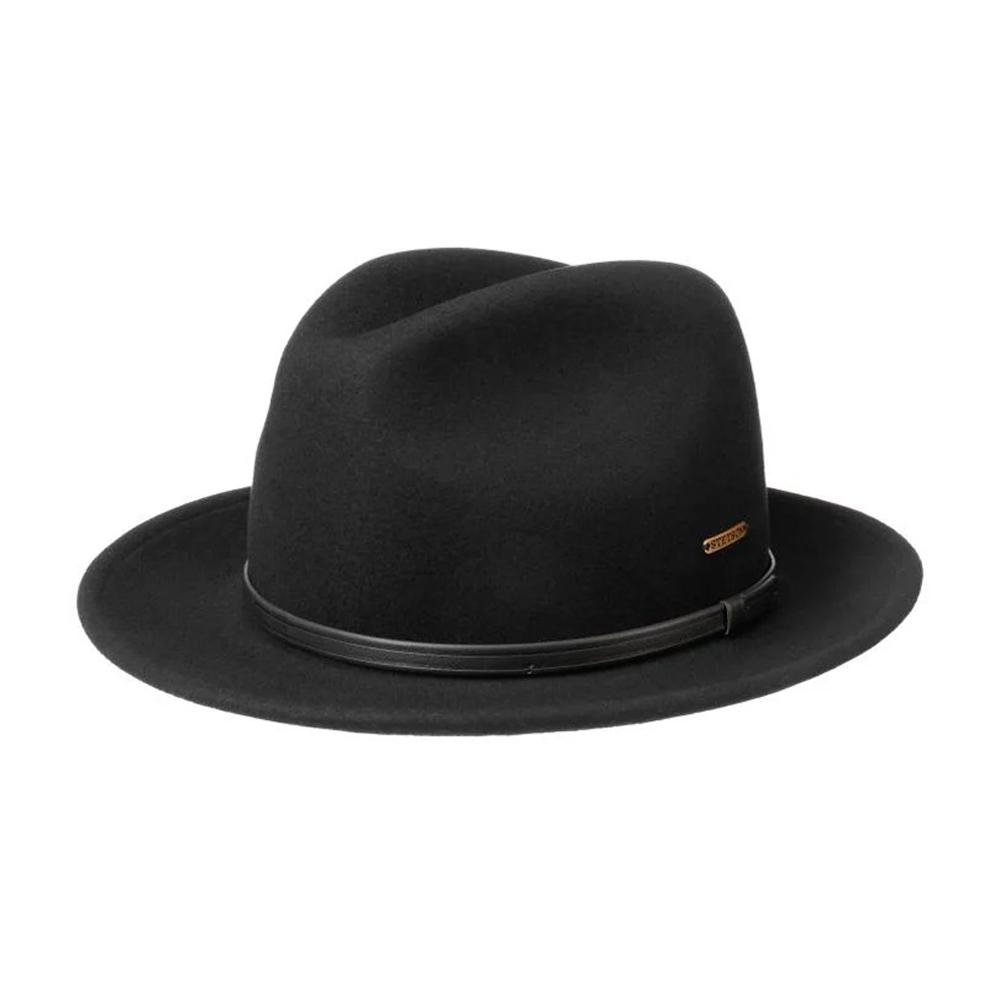 Stetson - Calhan Vitafelt Hat - Fedora - Black