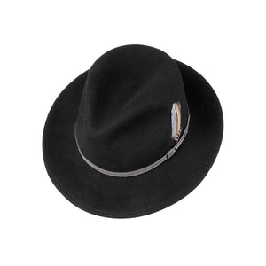 Stetson - Cartbridge Traveller Hat Vitafelt - Fedora - Black