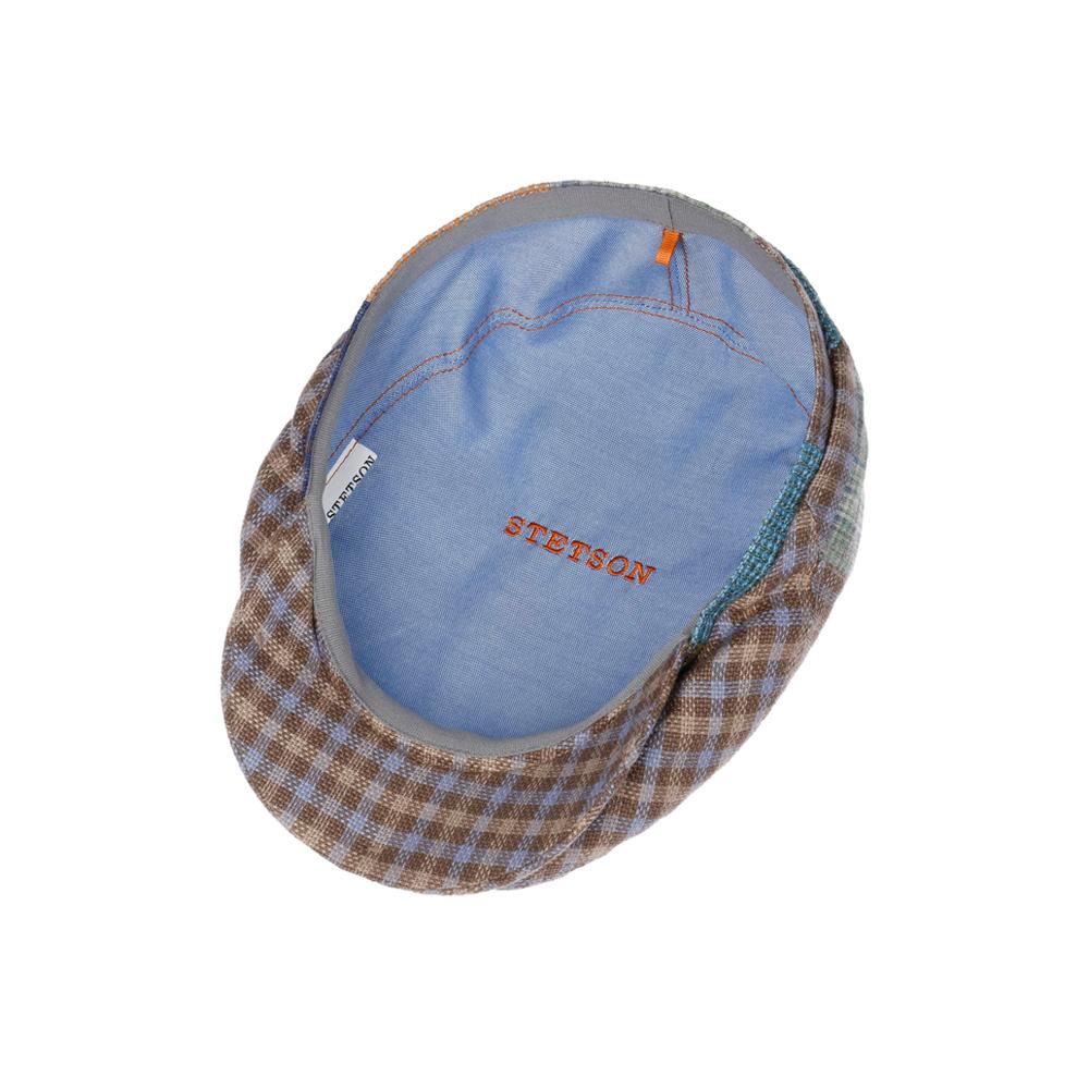 Stetson - Clanton Patchwork - Sixpence/Flat Cap - Mixed Colours