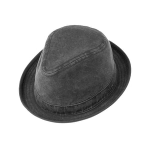 Stetson - Delave Organic Cotton - Fedora - Black