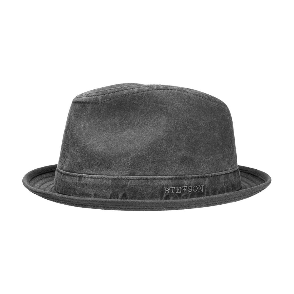 Stetson - Delave Organic Cotton - Fedora - Black