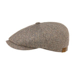 Stetson - Hatteras Silk - Sixpence/Flat Cap - Beige