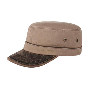 Stetson - Katonah Army Cap - Adjustable - Light Brown