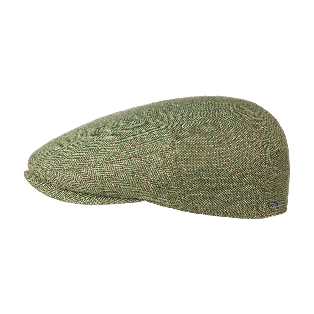 Stetson - Kent Hayton Herringbone - Sixpence/Flat Cap - Green