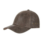 Stetson - Liberty Leather Cap - Adjustable - Brown