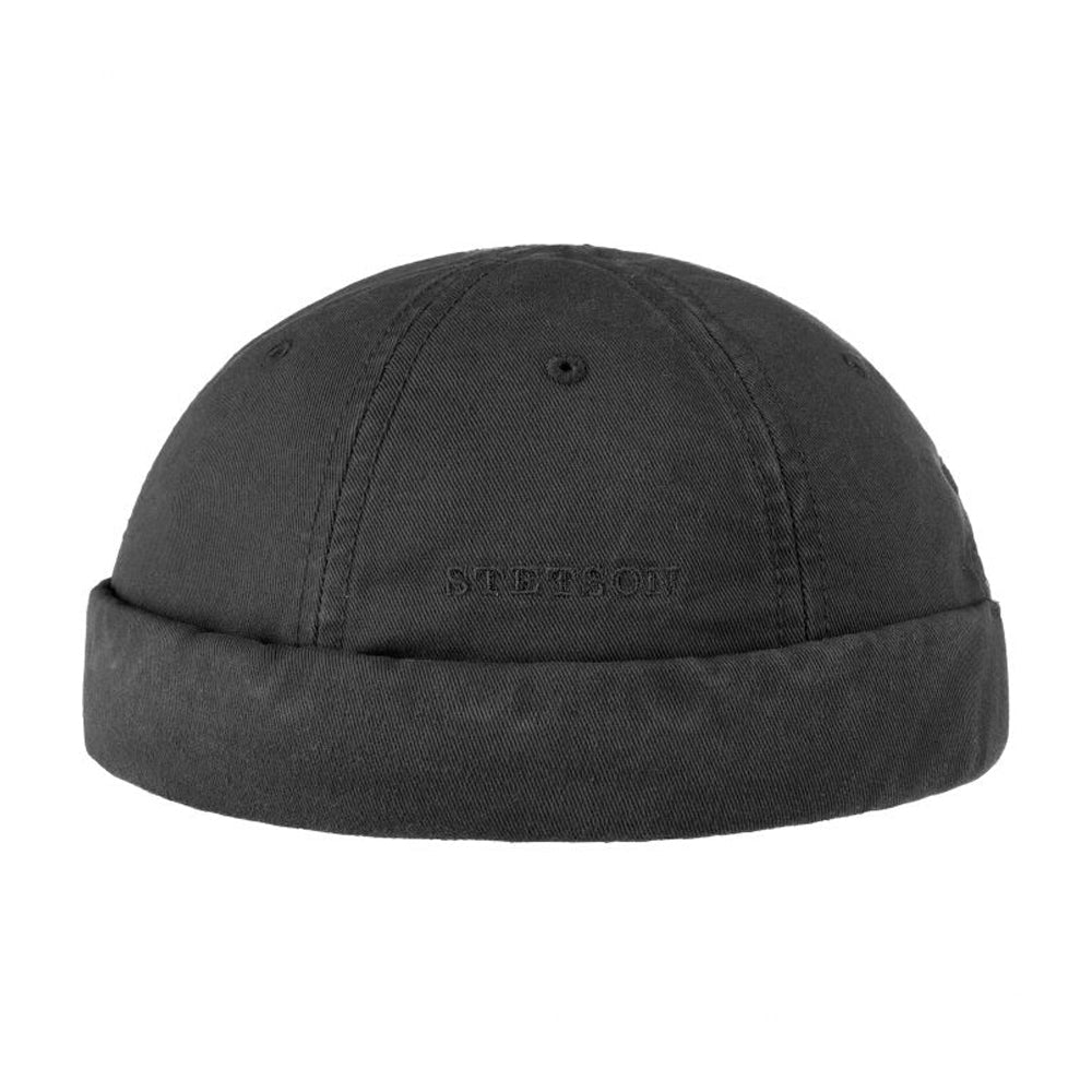 Stetson - Ocala Cotton Docker Cap - Adjustable - Black