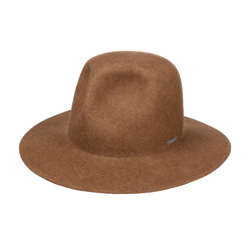 Stetson - Open Crown Fur Blend - Felt Hat - Brown