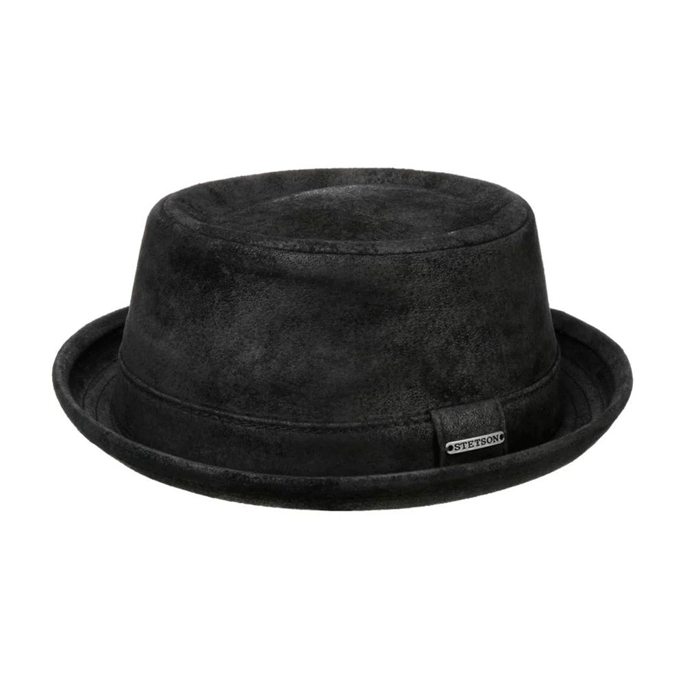 Stetson - Pennsylvania Pigskin - Pork Pie/Fedora - Black