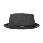 Stetson - Pork Pie Wool - Fedora - Anthracite Grey