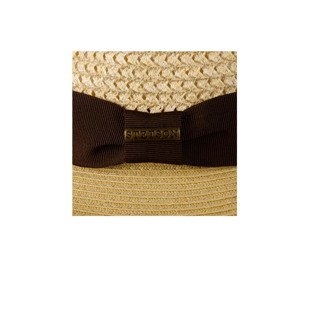 Stetson - Ribbon Toyo Player - Straw Hat - Nature/Beige