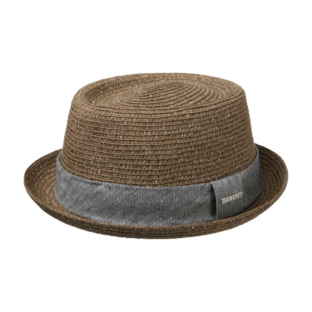 Stetson - Robstown Toyo Pork Pie - Straw Hat - Brown