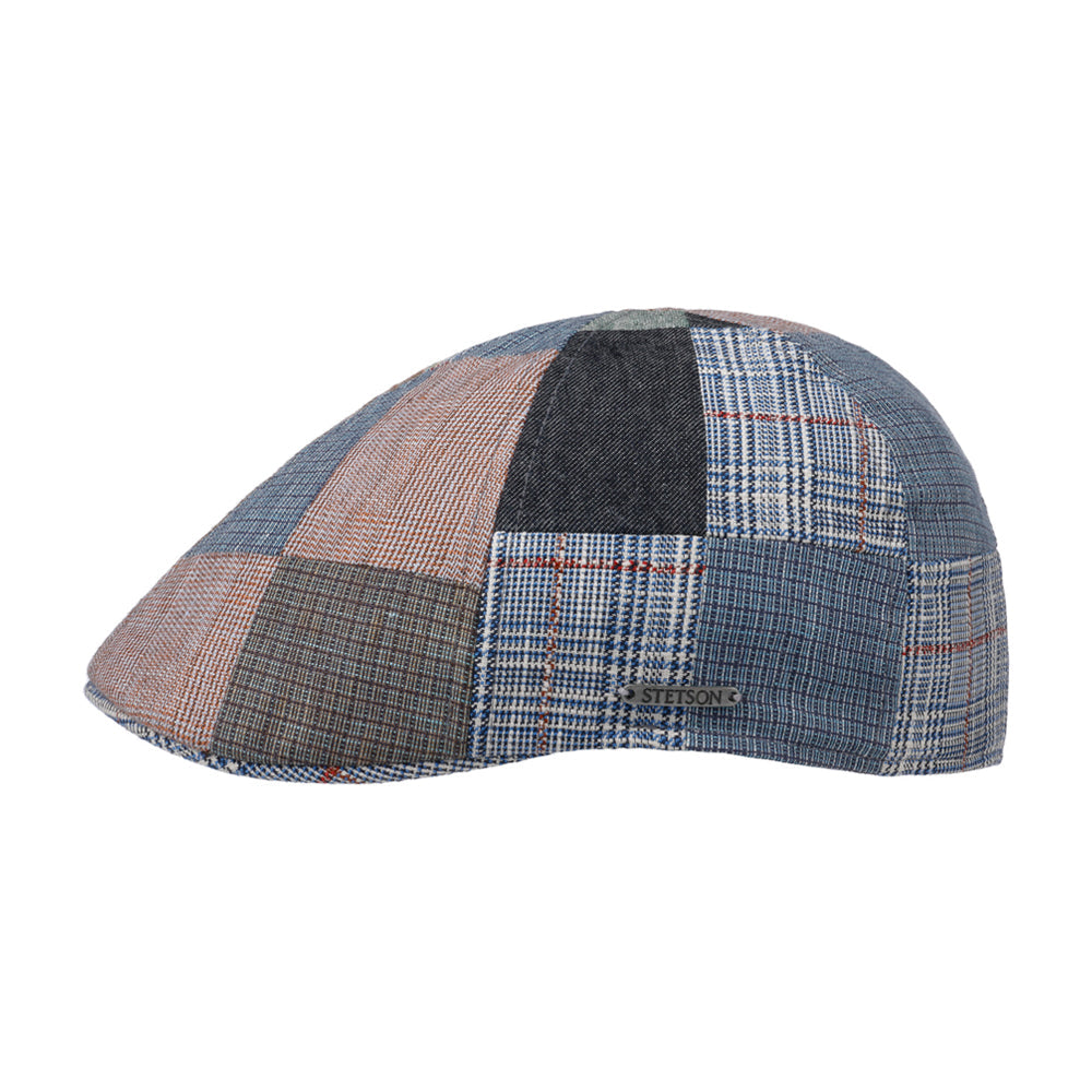 Stetson - Texas Clarson Patchwork - Sixpence/Flat Cap - Mixed Colours