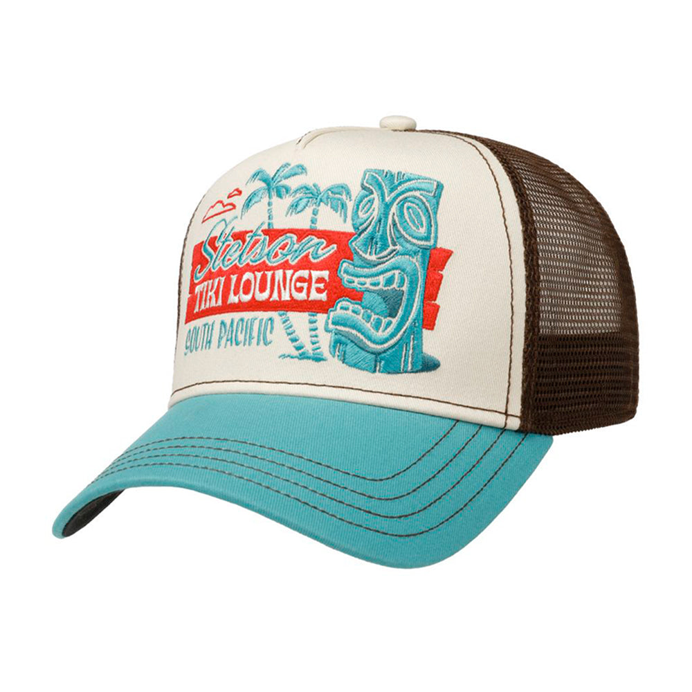 Stetson - Tiki Lounge - Trucker/Snapback - Brown/Turquoise