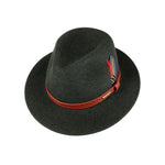 Stetson - Vernando Traveller Woolfelt Mix - Felt Hat - Dark Green