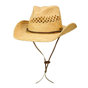 Stetson - Western Raffia Larimore - Straw Hat - Natural