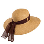 Sur La Tete - Beachside Sun Hat - Straw Hat - Toast