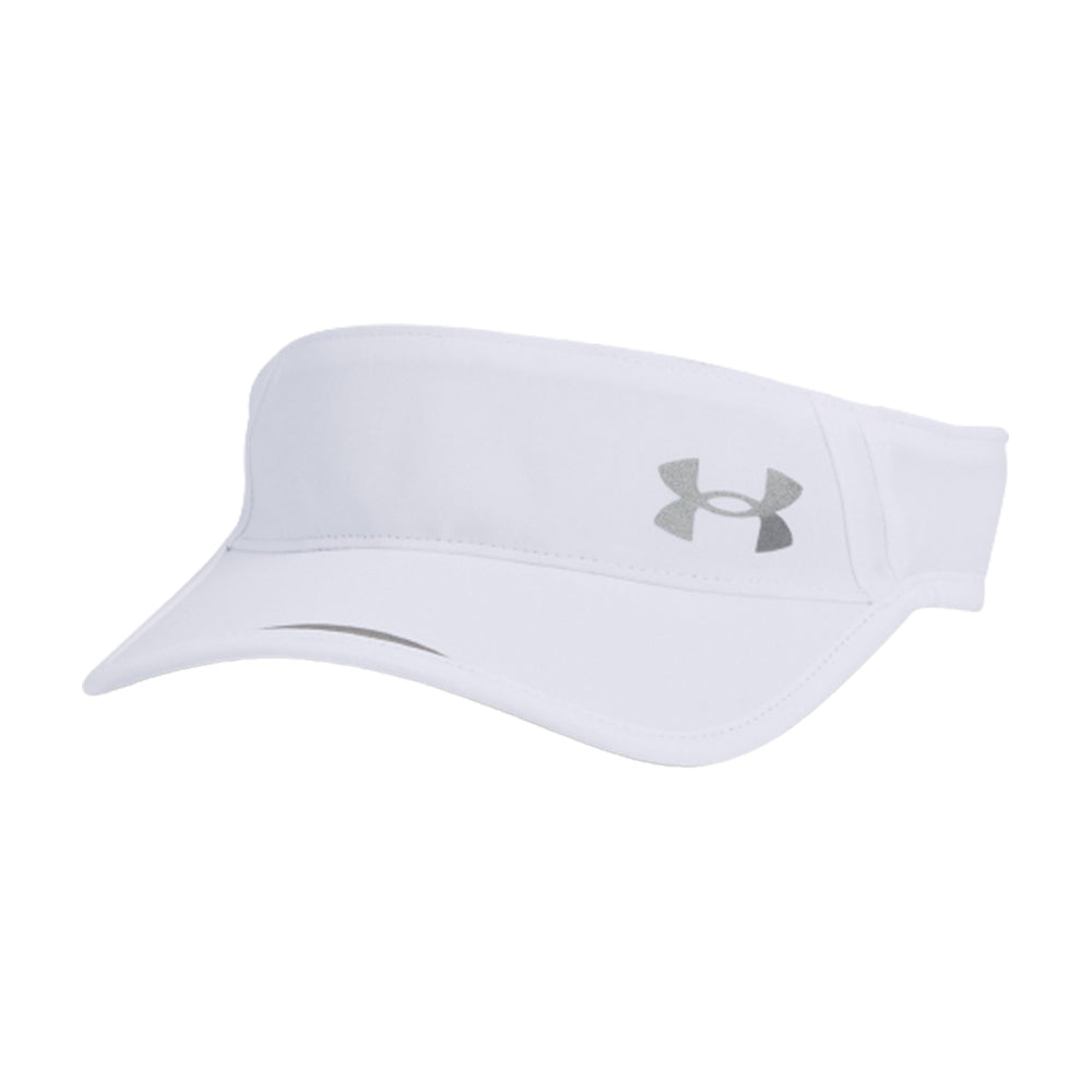 Under Armour - Iso Chill Launch Run Visor - Adjustable - White/Reflective