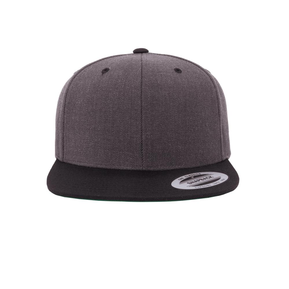 Yupoong - Classic - Snapback - Dark Grey/Black