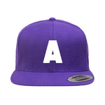 Yupoong - Text/Letter Cap A to Z - Purple (Guide below)