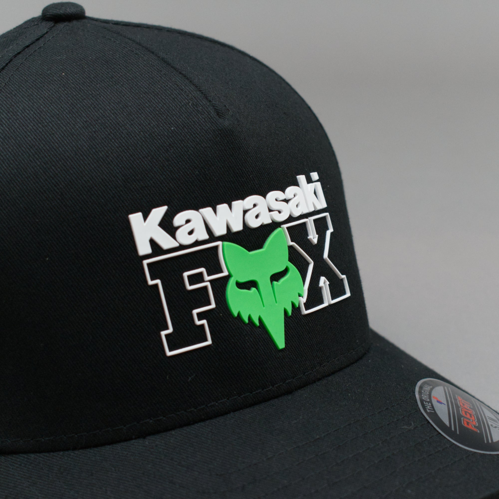 Fox - Kawasaki - Flexfit - Black